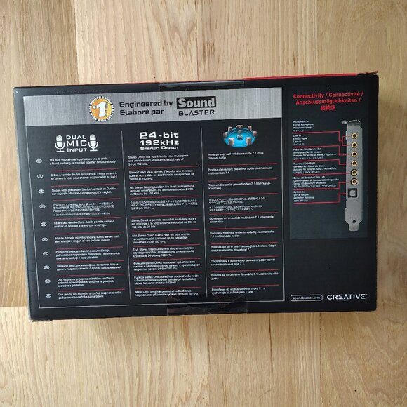 Creative SB1550 Dual Mic Input Sound Blaster Audigy Rx Sound Card - Picture 2 of 5